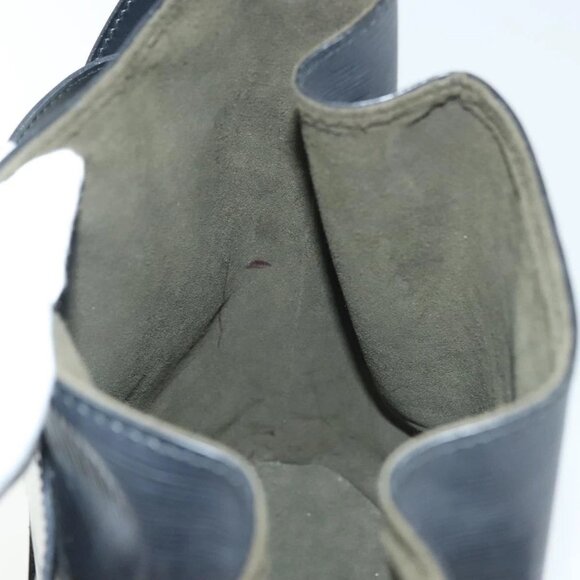 LOUIS VUITTON Epi Sac Depaule PM Shoulder Bag Black M80157 LV Auth 141472 - Picture 12 of 16